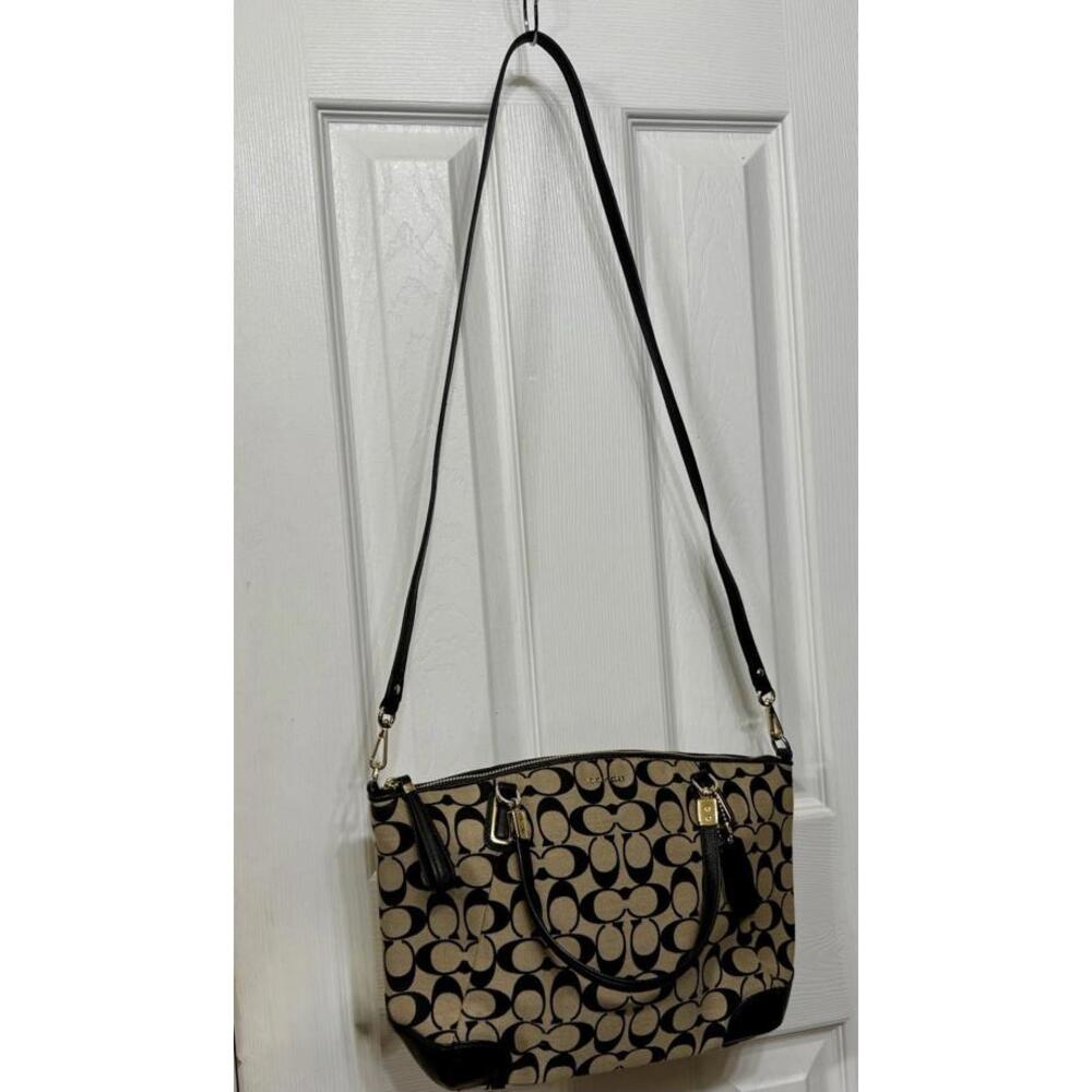 Coach Printed Signature Fabric Small Kelsey Satchel